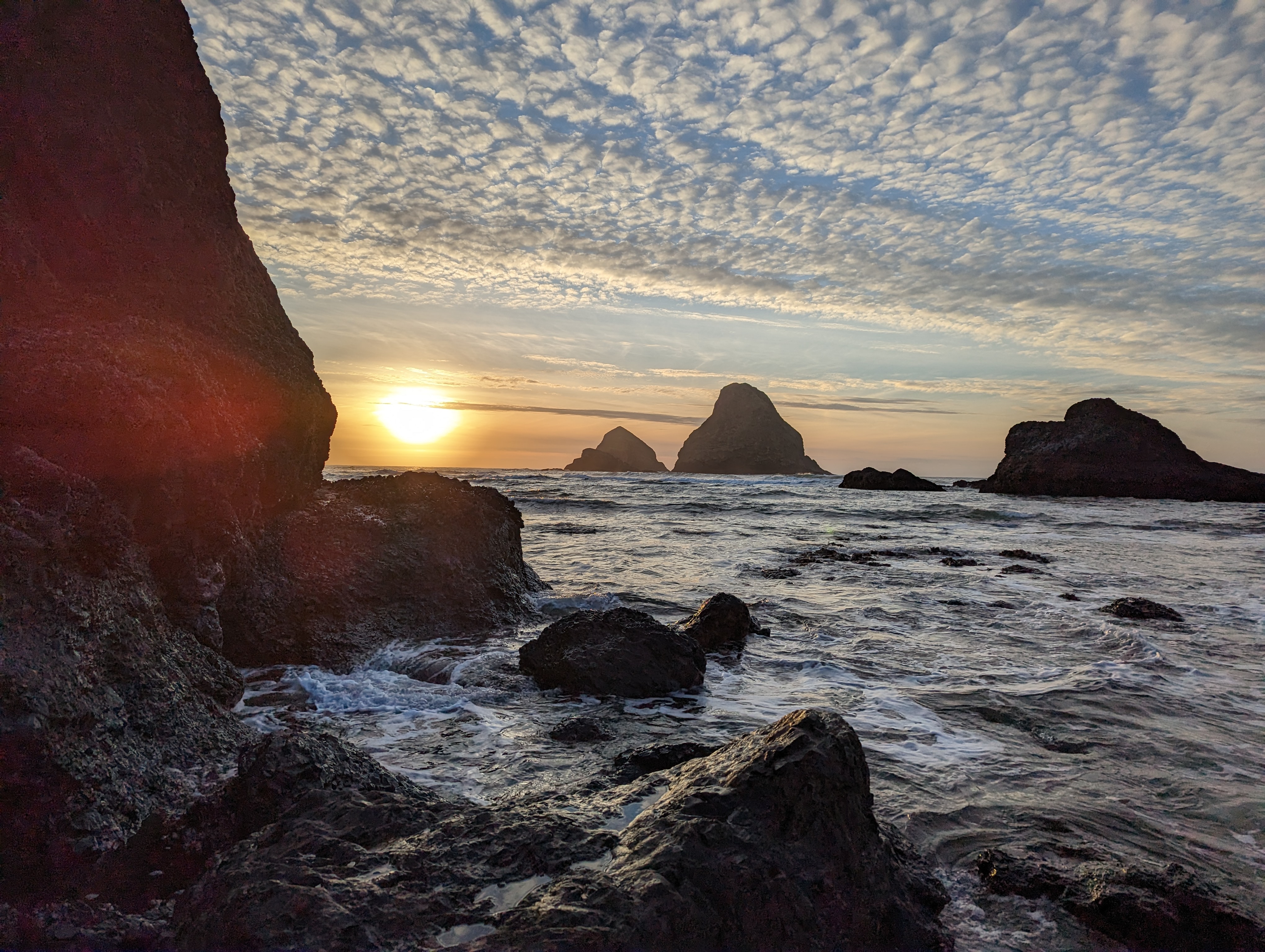 Sunset on the Oregon Coast